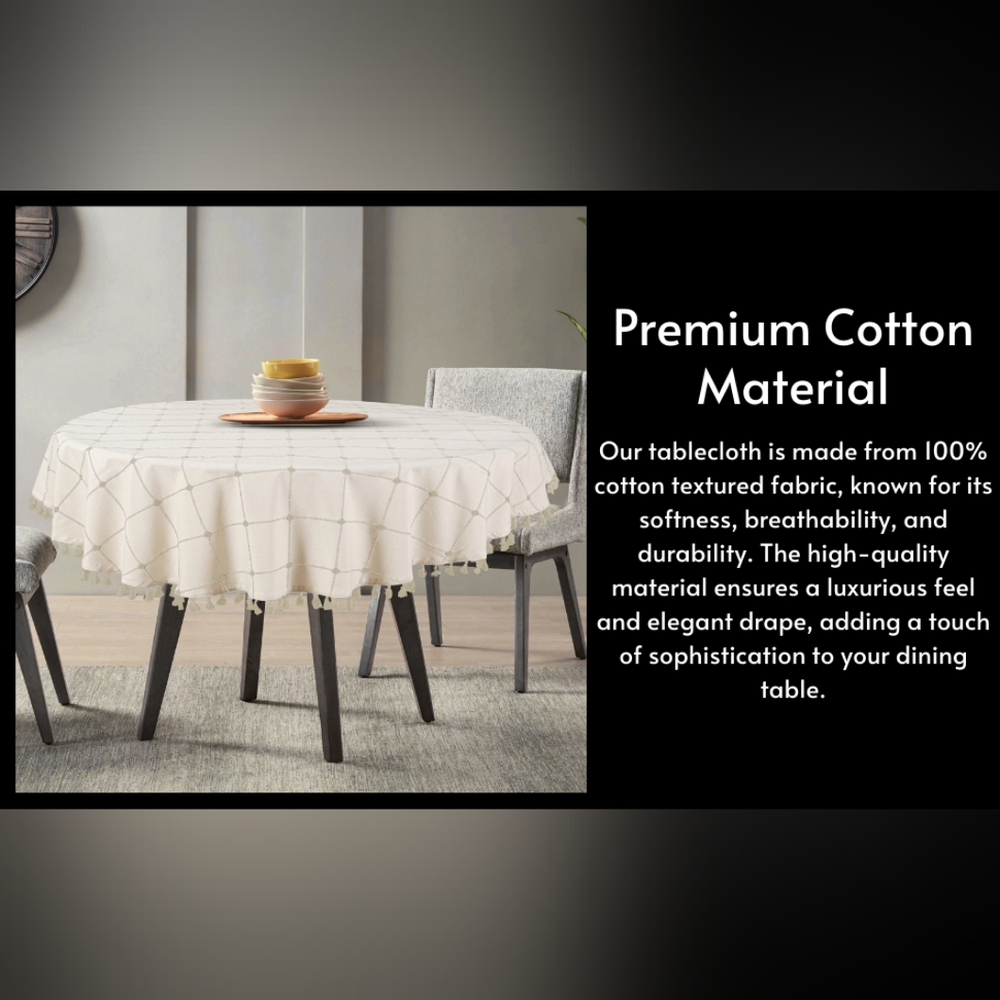 55 in cream tablecloth ONLY 1 LEFT!!!